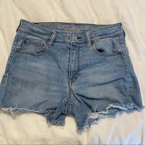 american eagle denim shorts